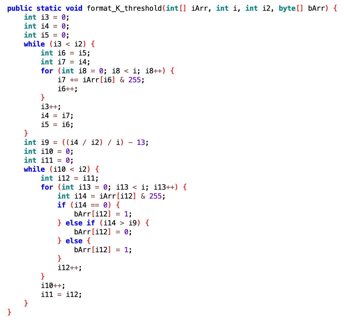 Decompiled function example